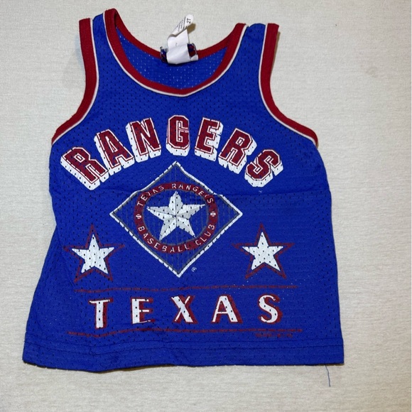Blue Texas Rangers Tank Top - Picture 1 of 4